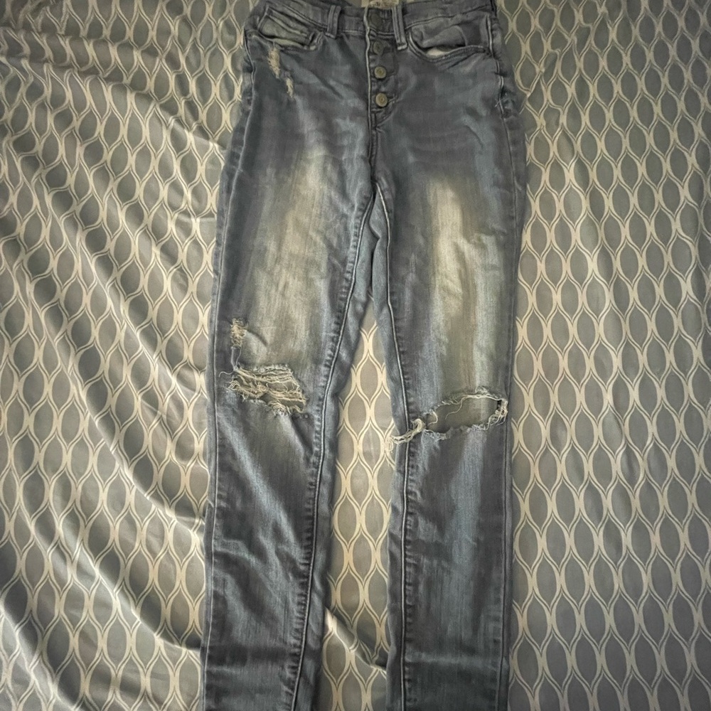 Highrise Medium wash Jegging